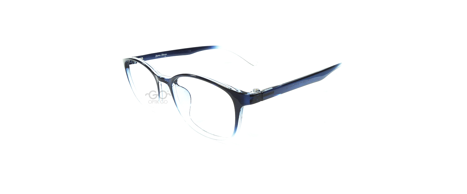 Zahra 12198 / C3 Gradient Blue Clear Glossy